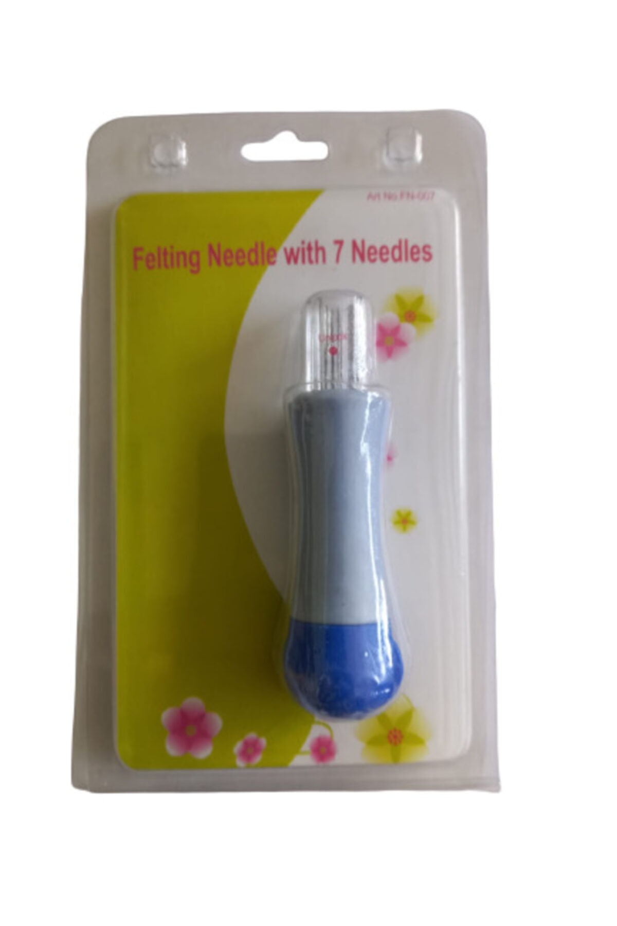 Felting Needle with 7 Needles Yün Keçe Iğnesi Aparatlı 7'li