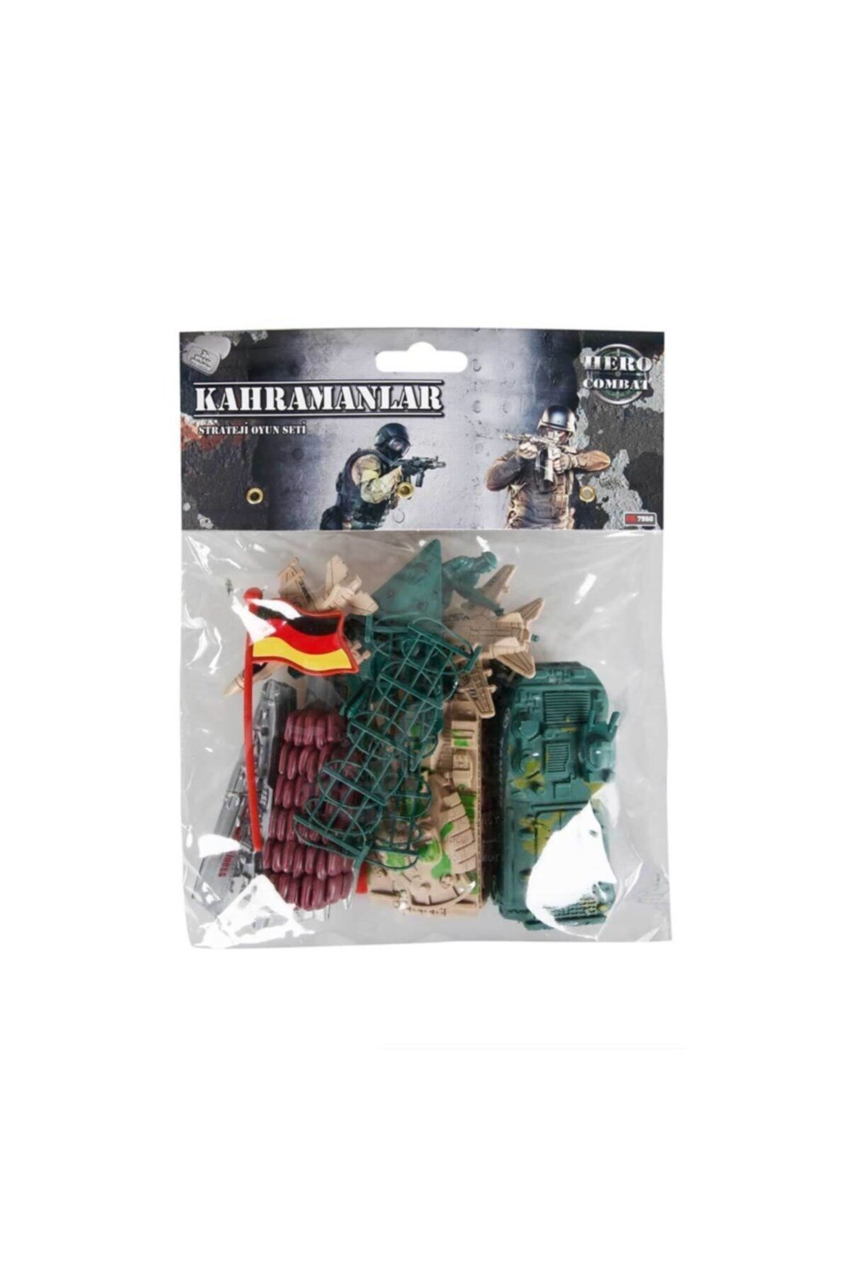 Sunman Hero Combat Poşetli Büyük Asker Oyun Seti 04159 Tank