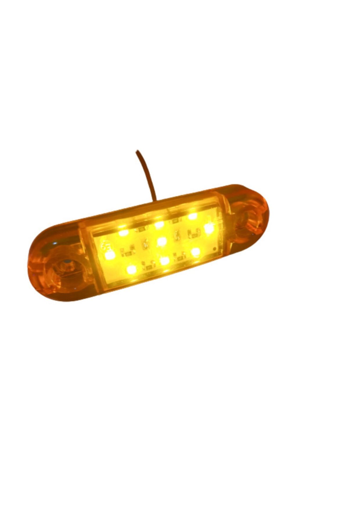fhtic Tombul Parmak Led - Turuncu (5 ADET)
