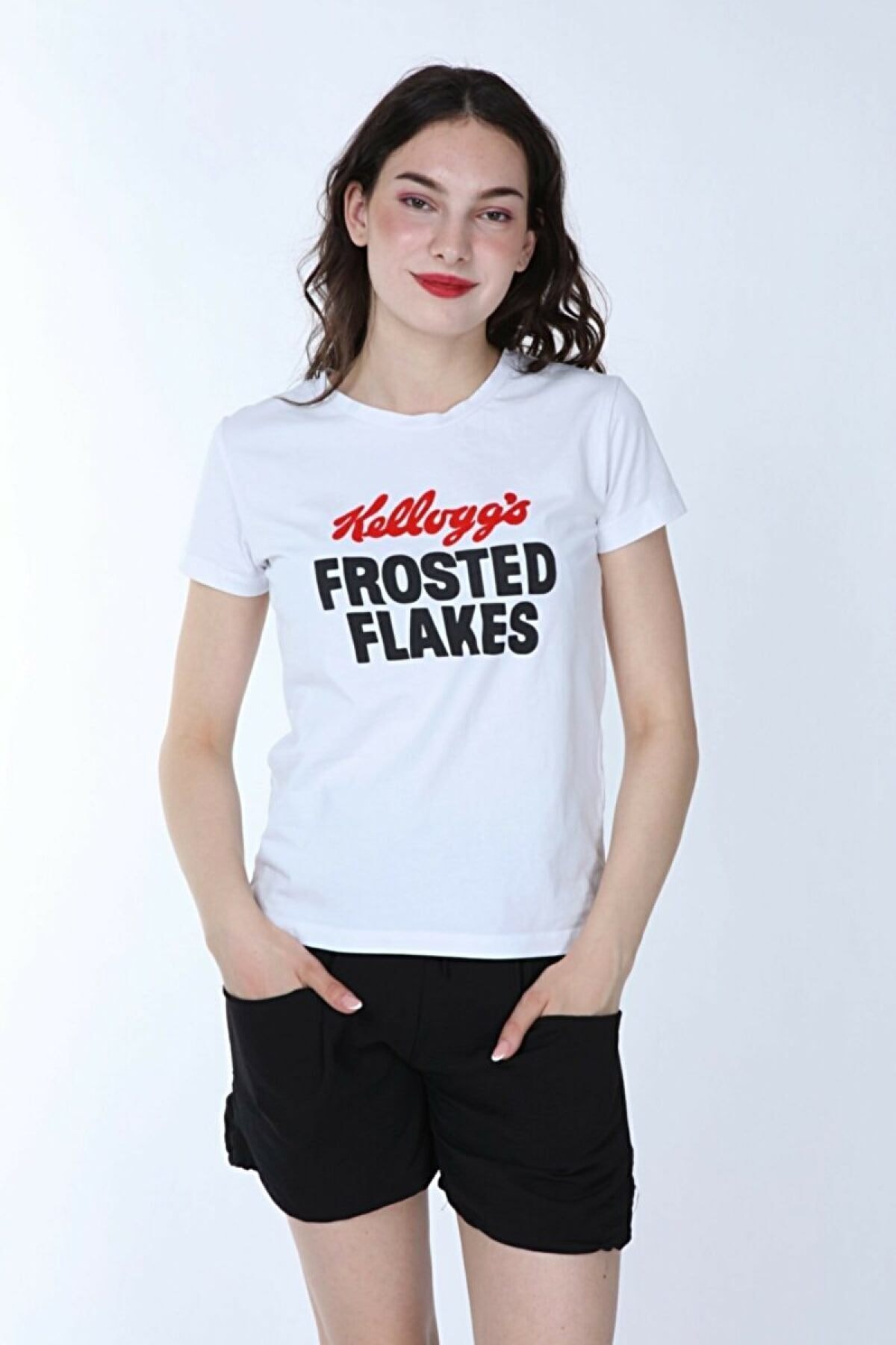 Renkli Store Renklistore Kelloggs Retro Beyaz T-shirt