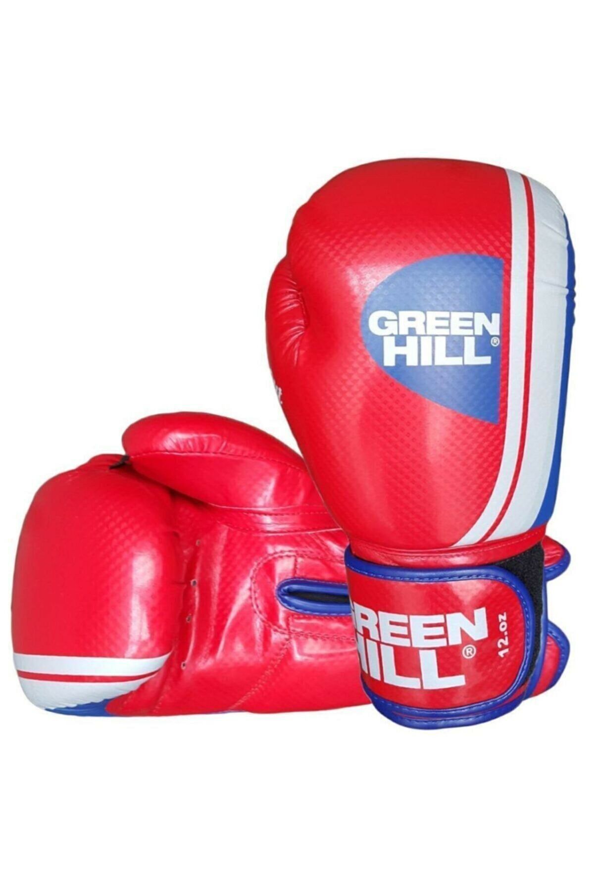 COPA SPORTS Green Hill Knock Out Carbon Deri Boks Ve Kick-boks Eldiveni Kırmızı Bgk-2266red