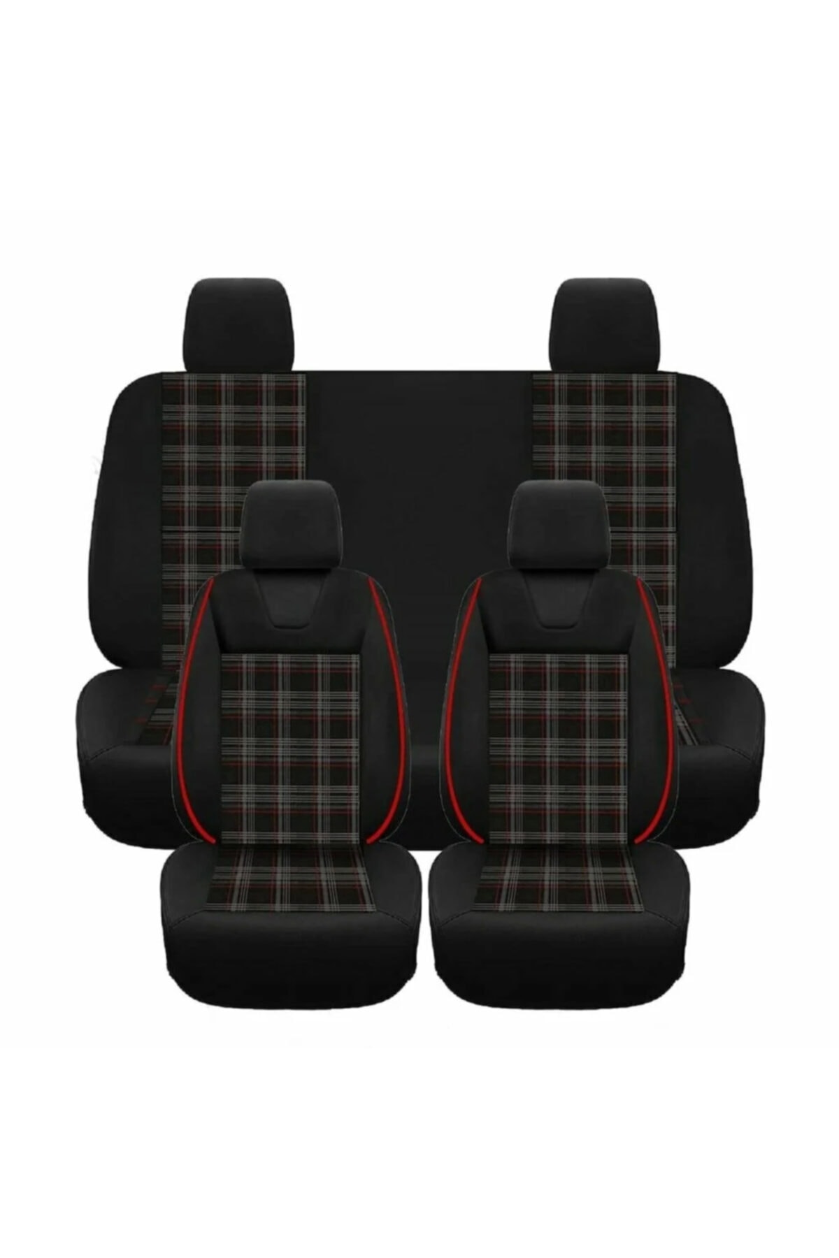 Max Store Peugeot 206 Uyumlu Oto Koltuk Kılıfı Seti - Ön Arka Full Set