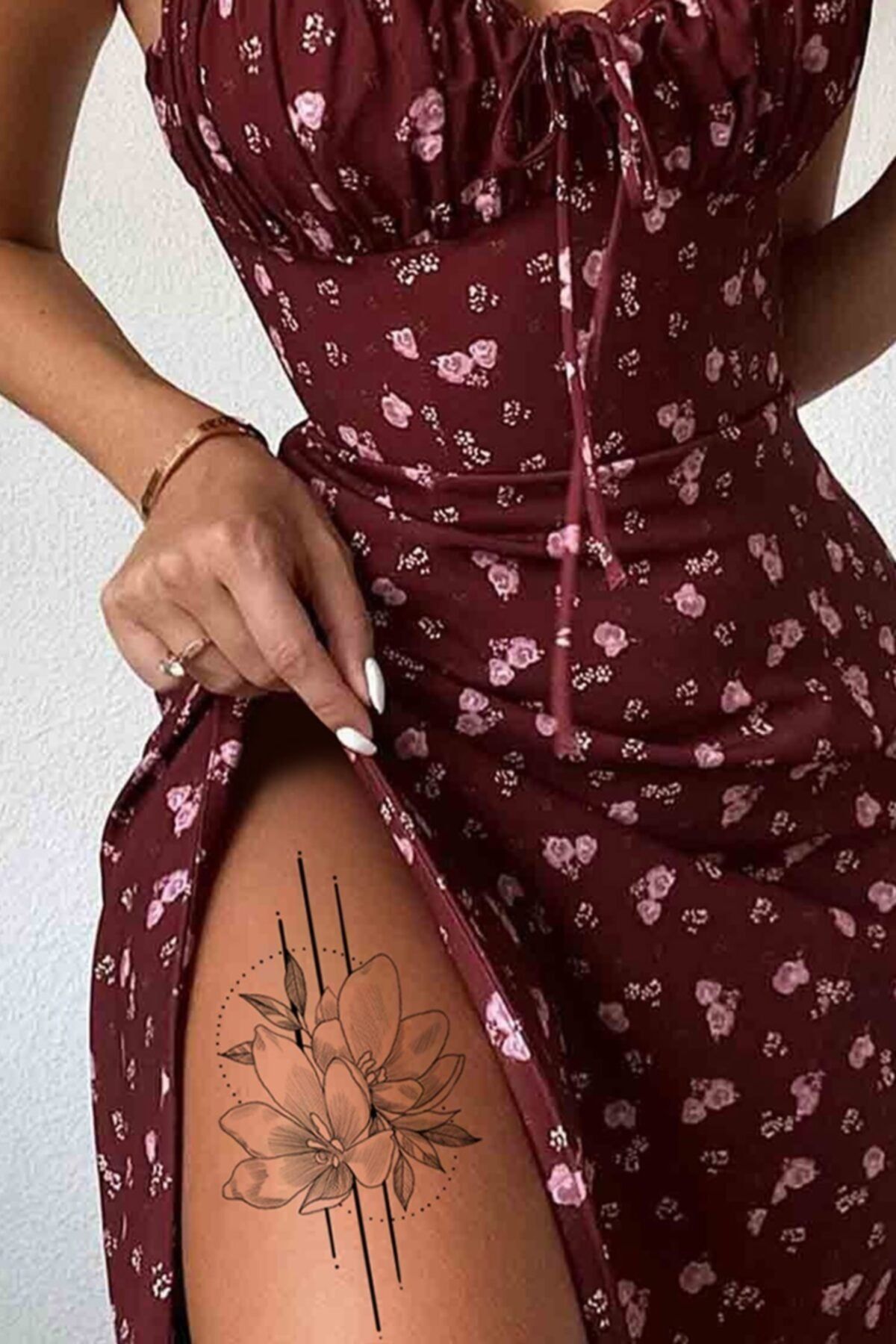 Artikel Çiçek -2 Geçici Dövme,geçici Tattoo ,vücut Dövme,kol Bilek Dövme,boyun Dövme,sırt Dövme