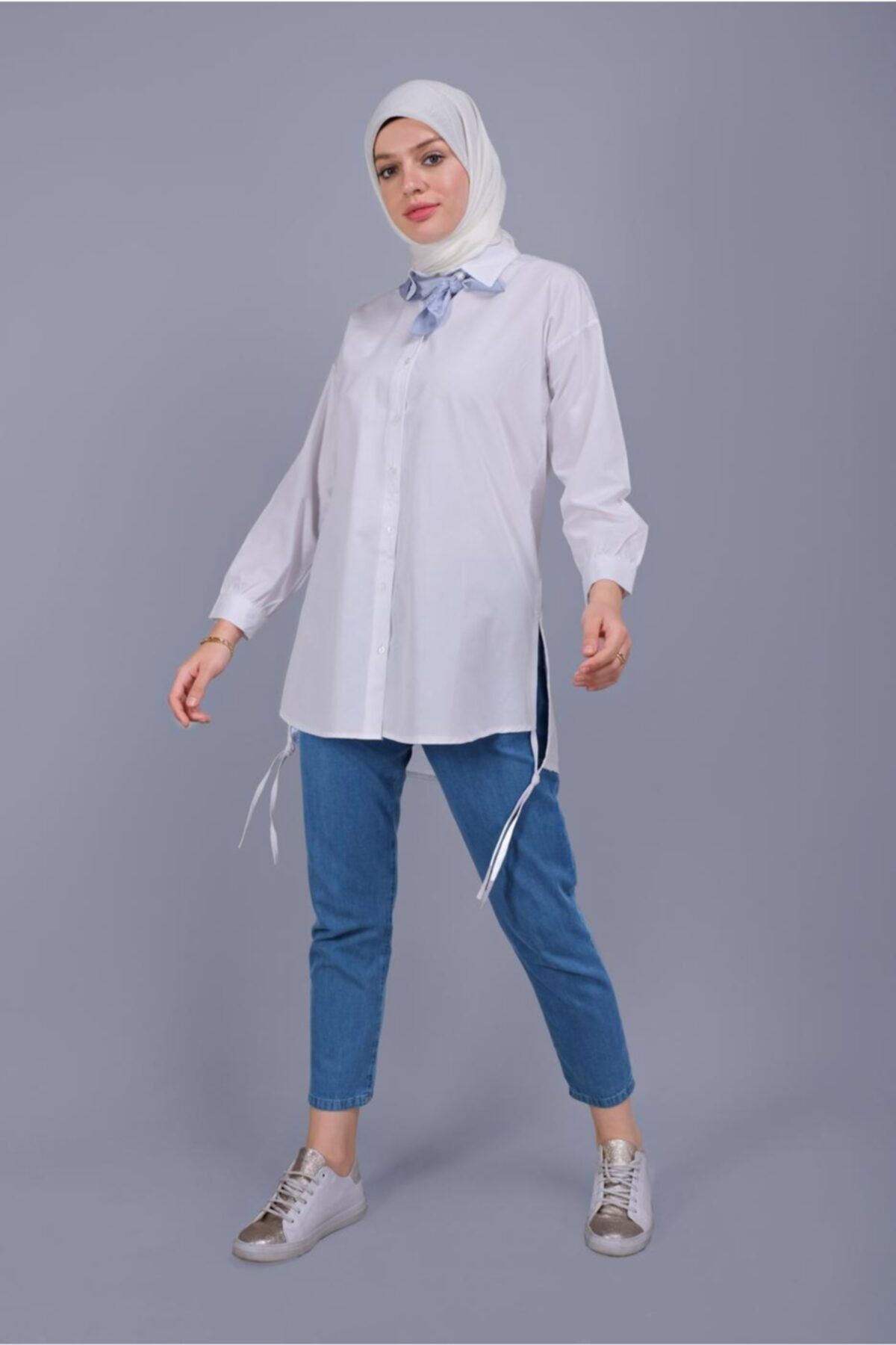 TRENDTESETTÜR Beli Lastikli Denim Pantolon 112