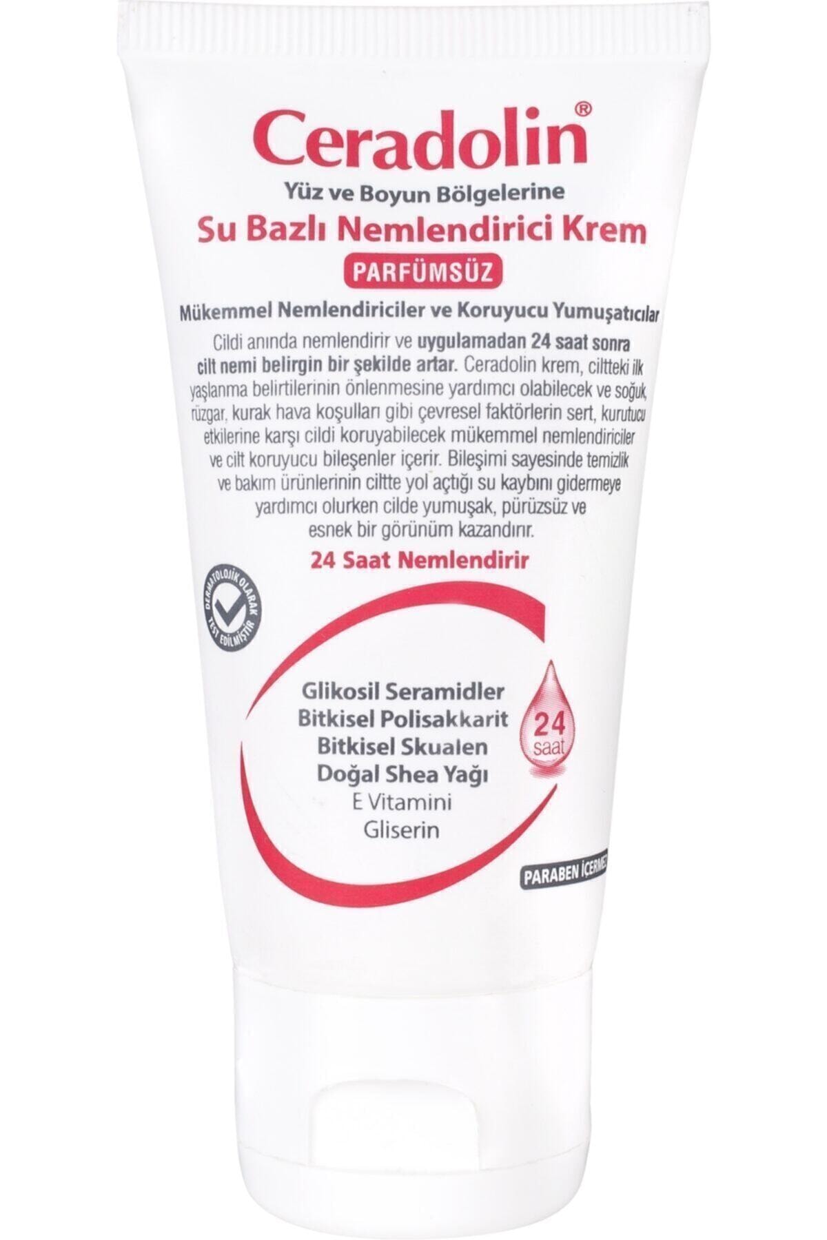 Ceradolin Parfümsüz Su Bazlı Nemlendirici Krem 50 Ml