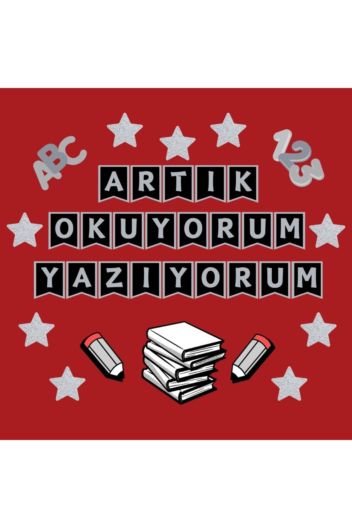 ARTIK OKUYORUM YAZIYORUM PANO SÜSÜ