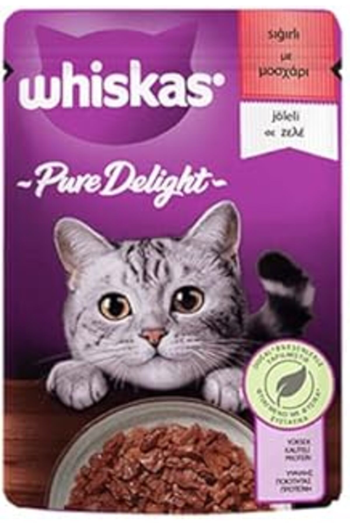 Epatim Whiskas Pouch PureDelight Jöle İçinde...