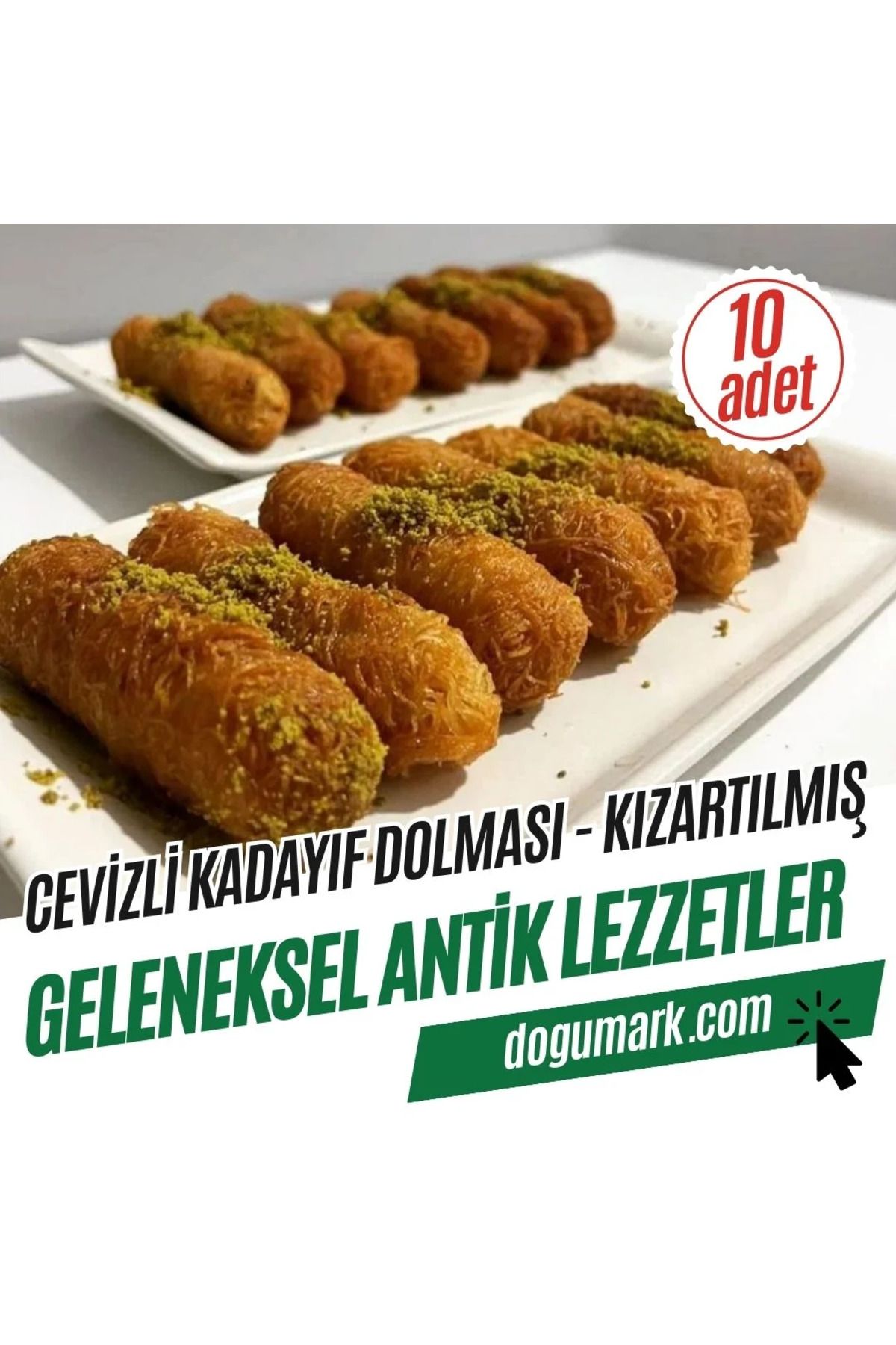 DoğuMark Cevizli KadayıfDolması - Kızartılmış...