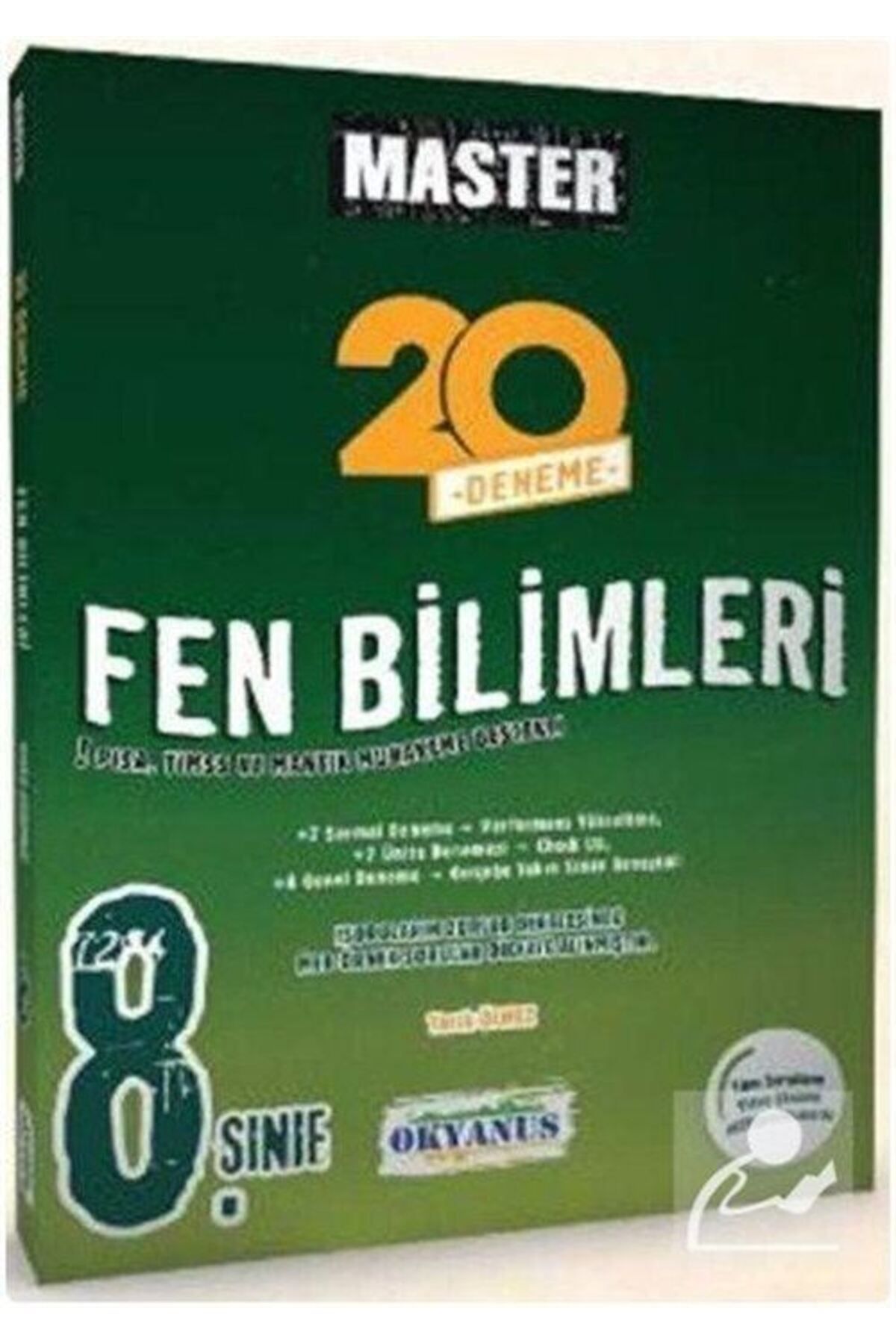 Okyanus Yayınları 8. SınıfMaster 20 Fen Bilim...