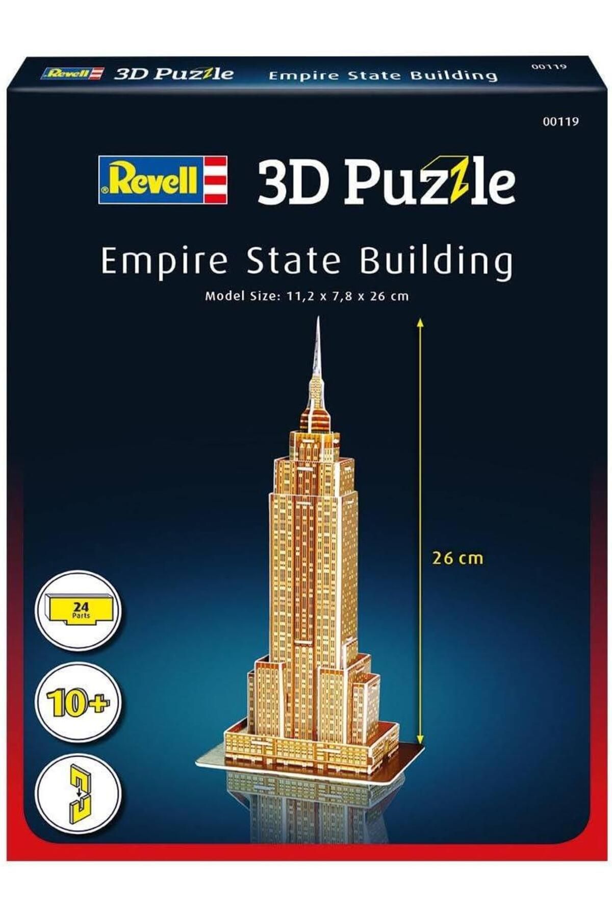 3D Mini Puzzle Empire State 00119