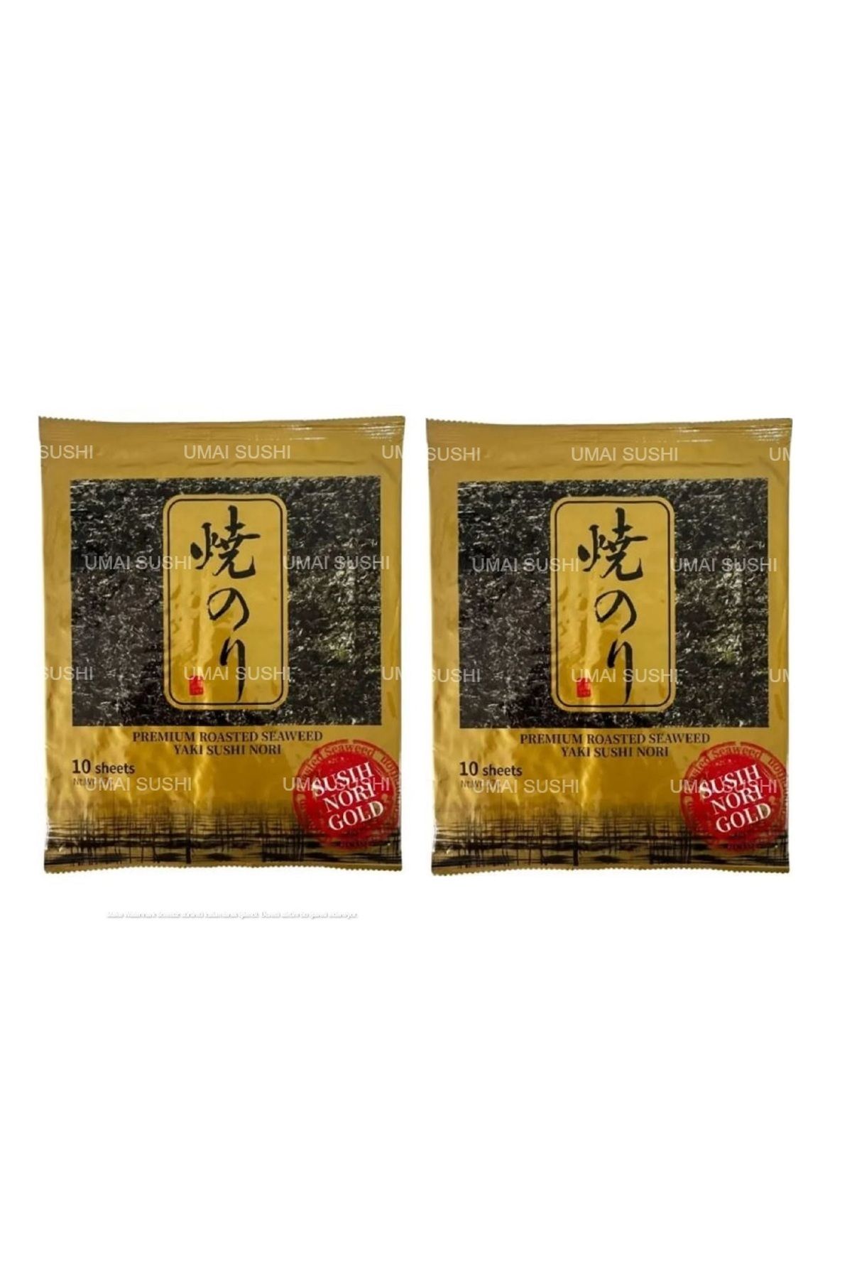 NETTENYOLLA Sushi Nori GoldG.Kore 10 lu x 2 P...