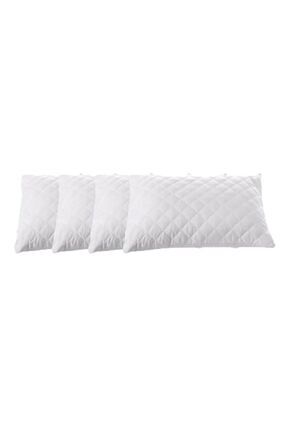 4 Adet Kapitoneli Fermuarlı Yastık Alezi 50x70 cm Image 0