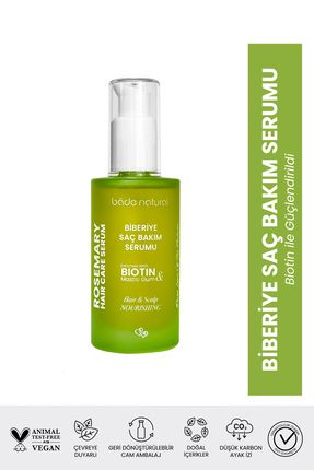 Biberiye Yağı ve Biotin Complex Saç Dökülmesi ve Yıpranmış Saçlar için Saç Bakım Serumu 50 ml Image 0