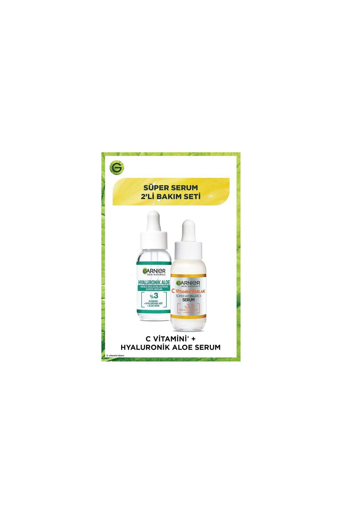 مجموعه مراقبت از سوپر سرم حاوی 2 ویتامین C + آلوئه هیالورونیک