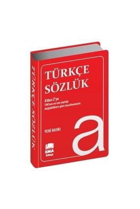 Türkçe Sözlük A Dan Z Ye Tdk Uyumlu (PLASTİK KAPAK) Image 0