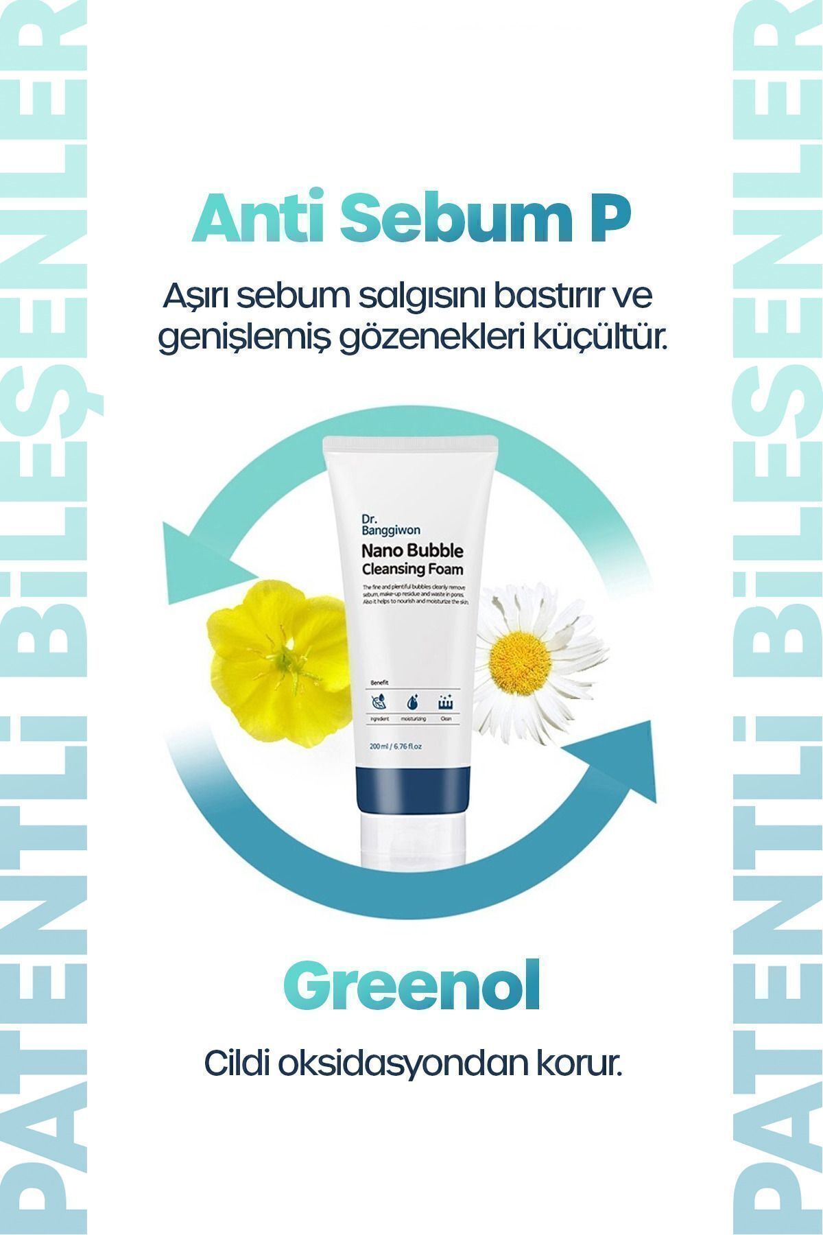 Dr. Banggiwon Nano Bubble Kabarcık Yüz Temizleme Köpüğü 200 ml