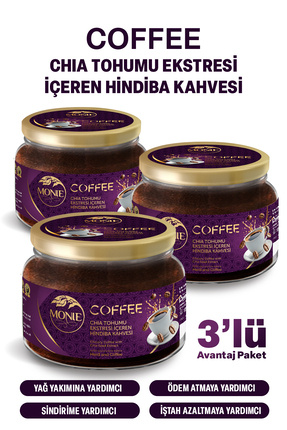 3 Adet Chia Tohumlu Hindiba Kahvesi Detox Kahve 3x150 gr Image 0