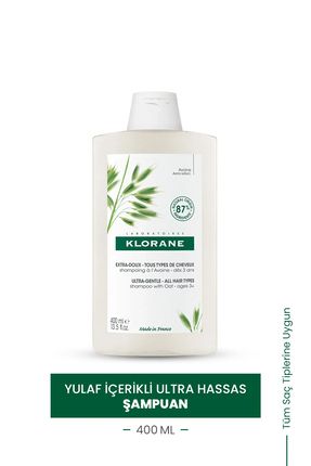 Yulaf İçerikli Ultra Hassas Şampuan 400 ml Image 0