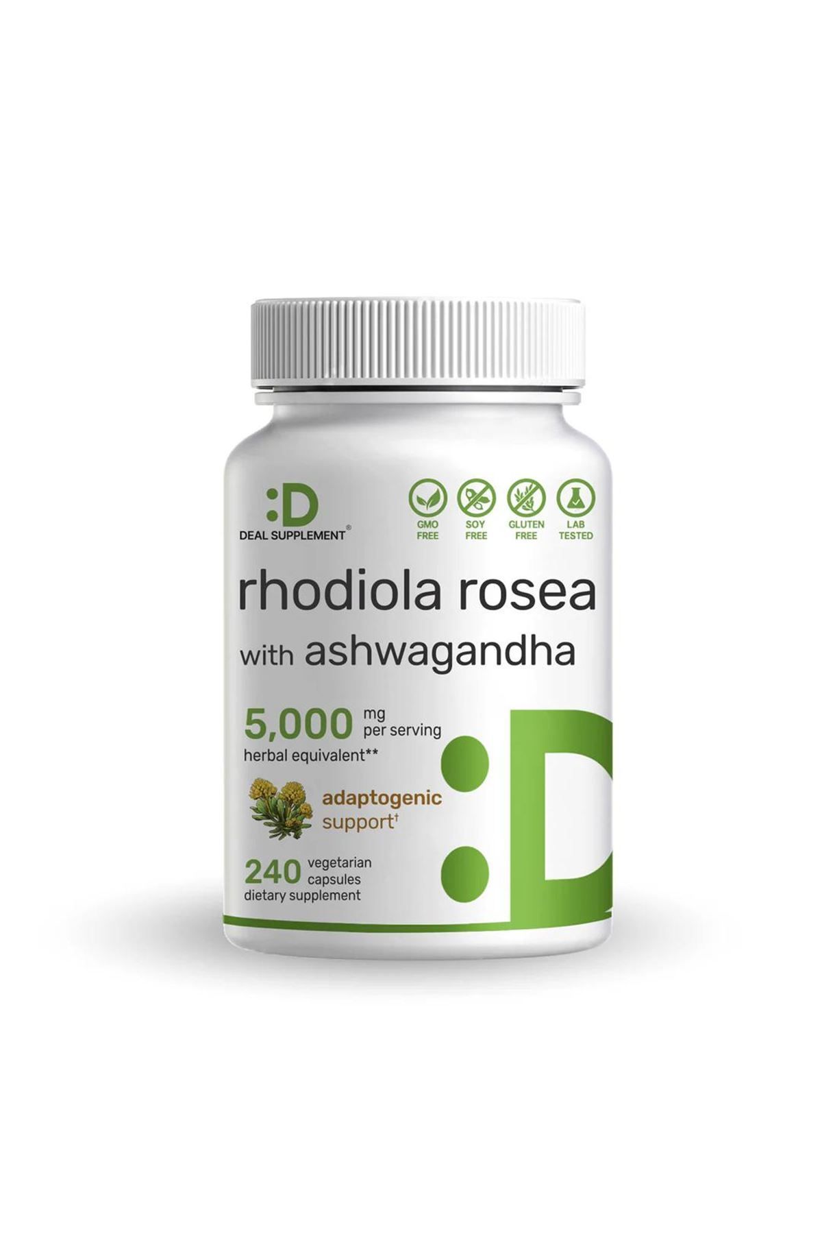 DEAL SUPPLEMENT RhodiolaRosea with Ashwagan.d...