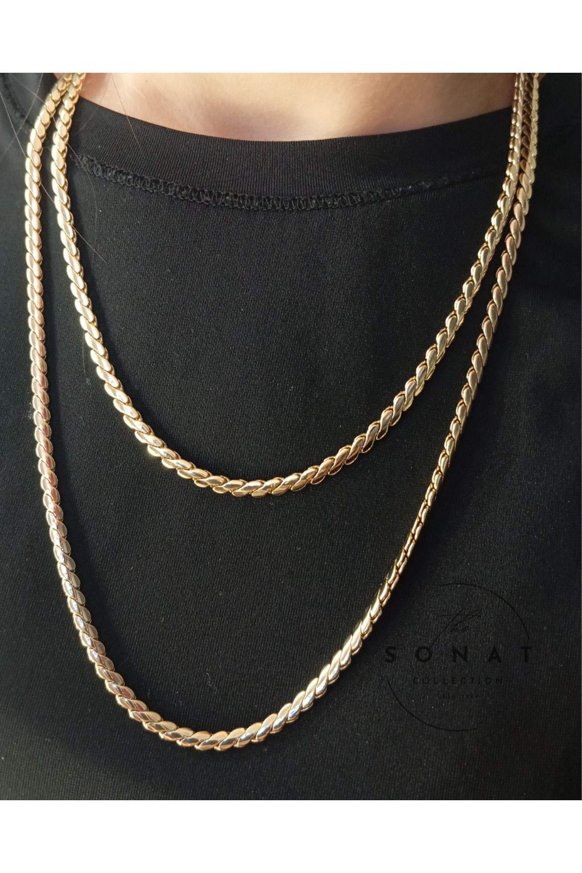 Sonat Collection Xupıng 14 kGold Renk Klasik...