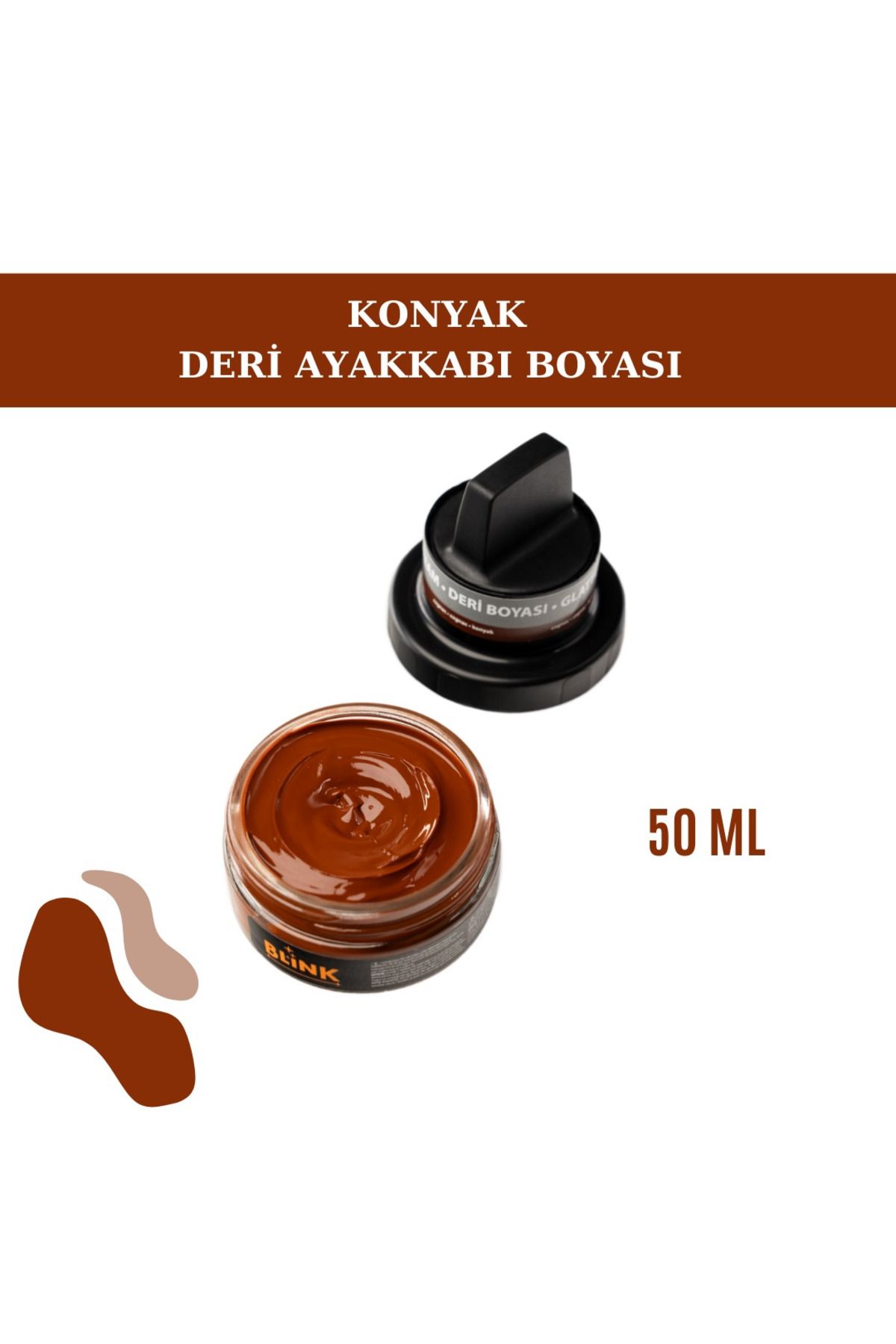 Blink Deri Boyası Konyak Renk(50 ml)