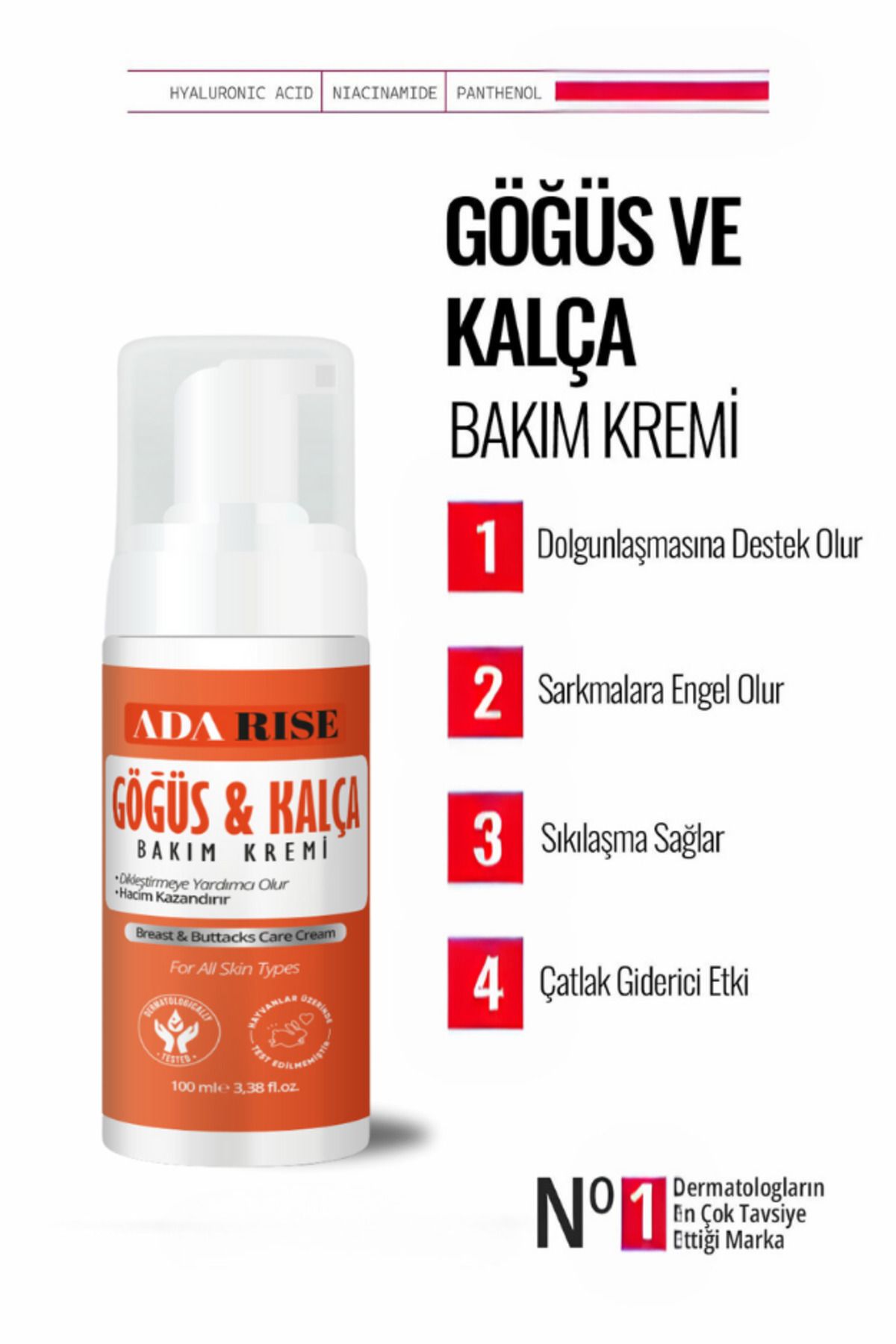 ADARİSE Göğüs Ve KalçaDikleştirici & Dolgunla...