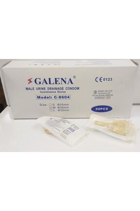 25 ADET GALENA PREZERVATİFLİ SONDA S BEDEN 25 MM Image 0