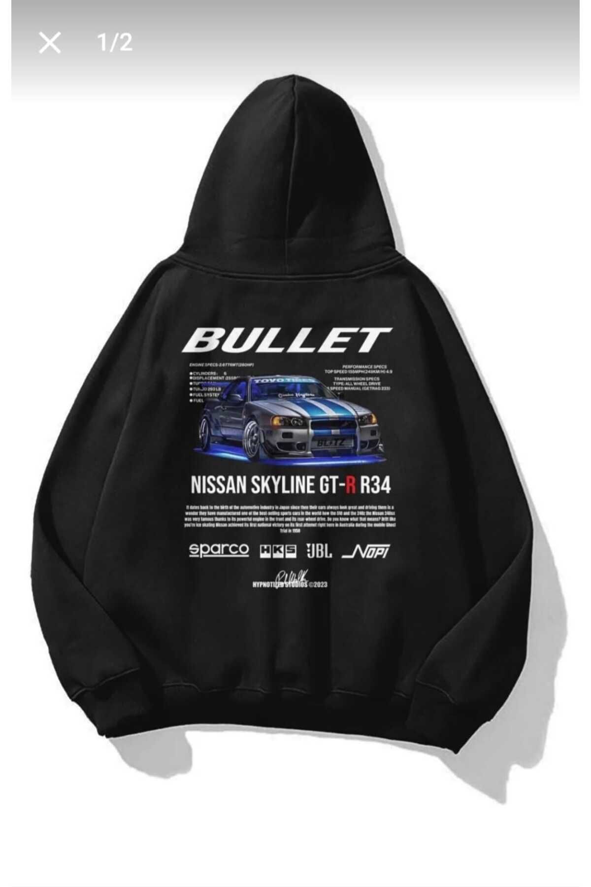 BU Wear Unisex Bullet Fastand Furious Sweatsh...