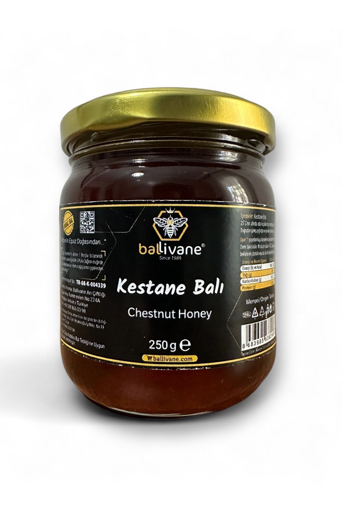 Ballivane Artvin-borçkaKestane Balı 250gr [ye...