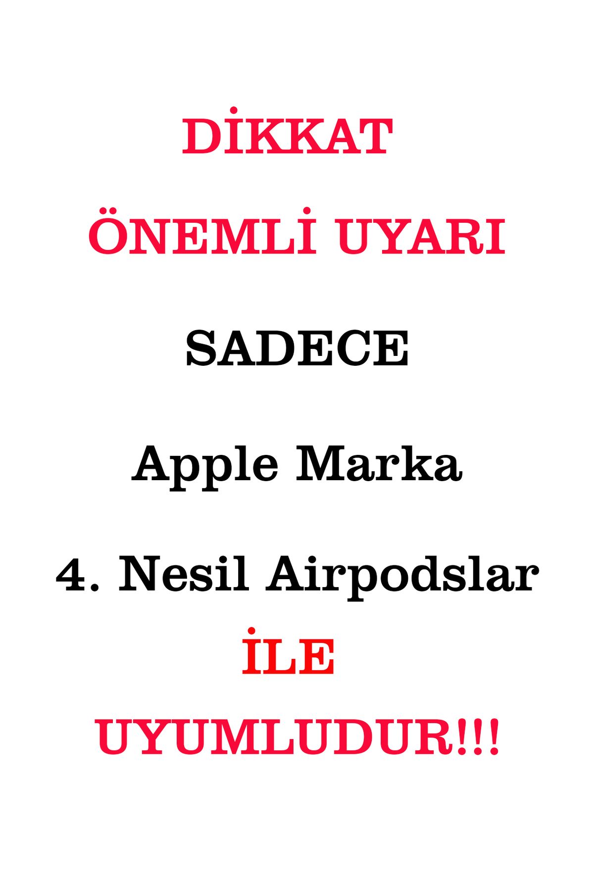 4. Nesil Airpods Kılıfı Kulaklık Kılıfı Bluetooth Kulaklık Kılıfı Airpods Kılıf