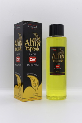 ALTIN YAPRAK HAKİKİ ÇAY KOLONYASI 400 ML. ( E VİTAMİNLİ, CİLDİNİZE YARARLI ) Image 0