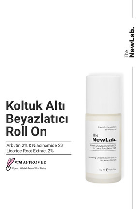 Koltuk Altı Beyazlatıcı, Arbutin, Niacinamide Ve Meyan Kökü Özlü Roll On Image 0
