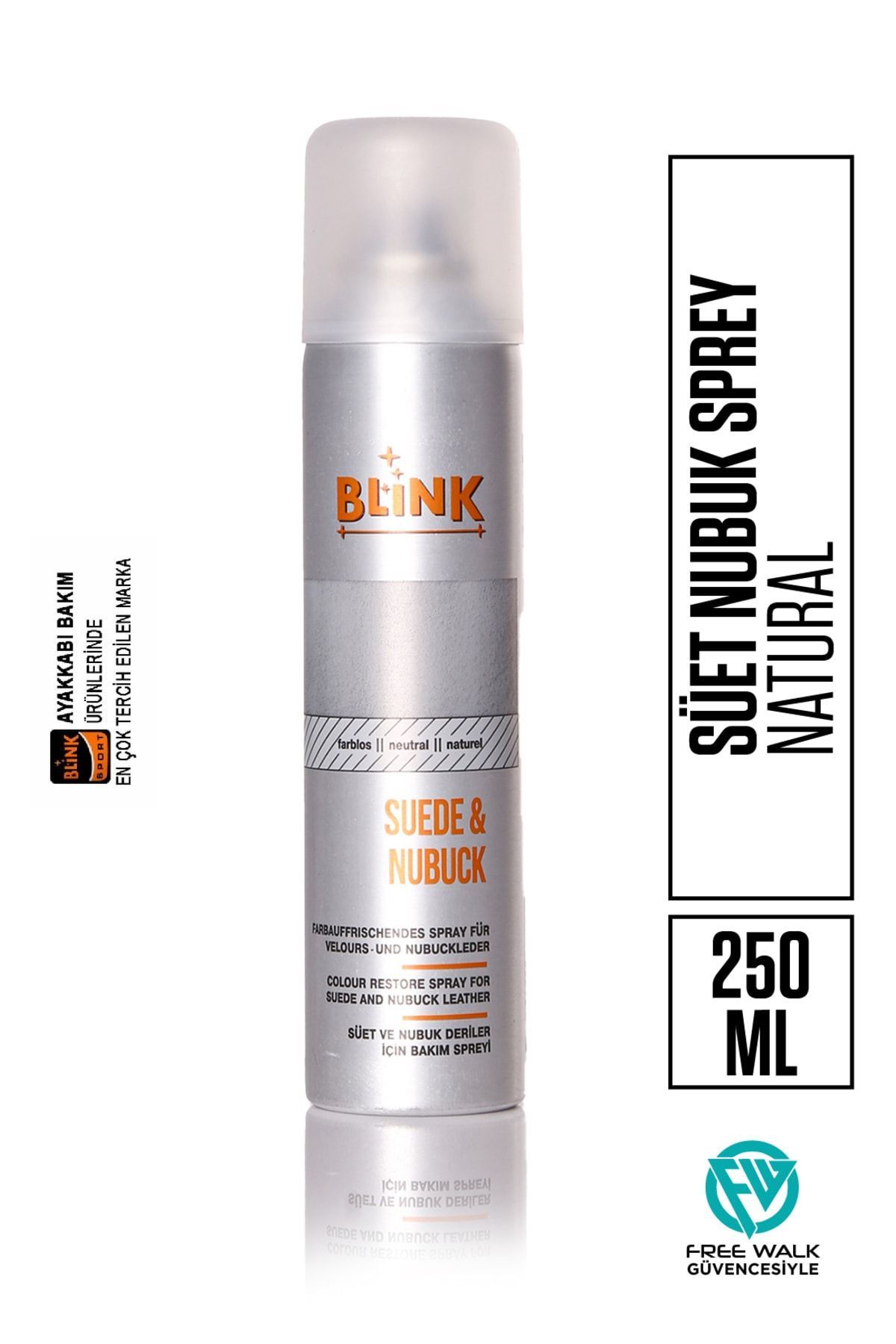 Blink Sport Süet-NubukDeriler İçin Natural Ay...