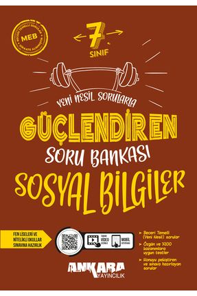 7. Sınıf Güçlendiren Sosyal Bilgiler Soru Bankası Image 0