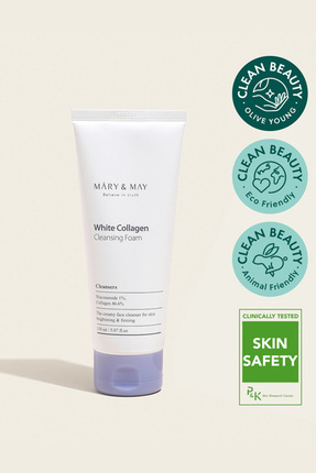 Niacinamide+kolajen Içeren Nemlendirici Beyazlatıcı Temizleme Köpüğü - White Collagen Cleansing Foam Image 0
