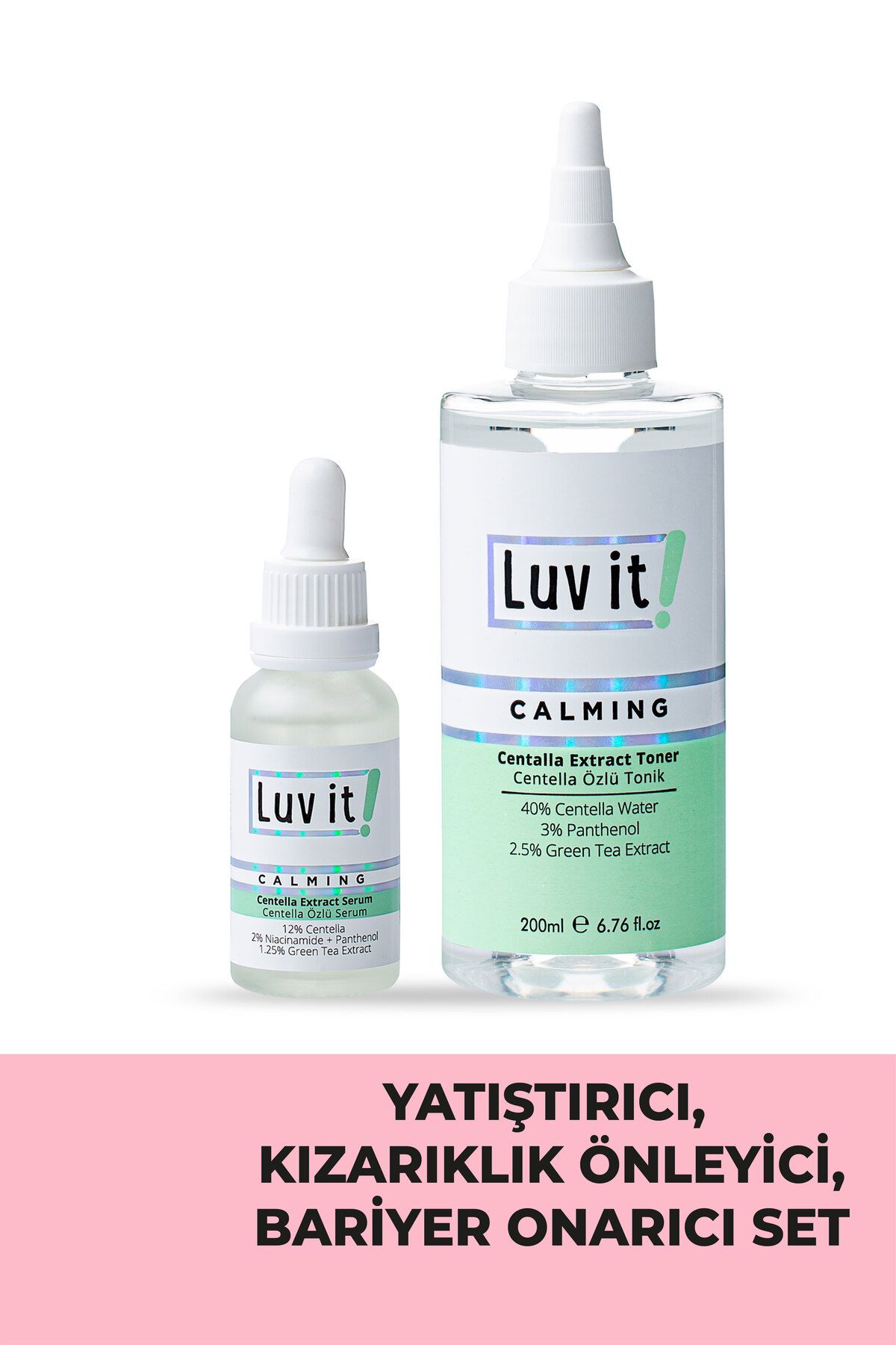 Luv it! Centella Özlü OnarıcıSerum Ve Tonik 2...