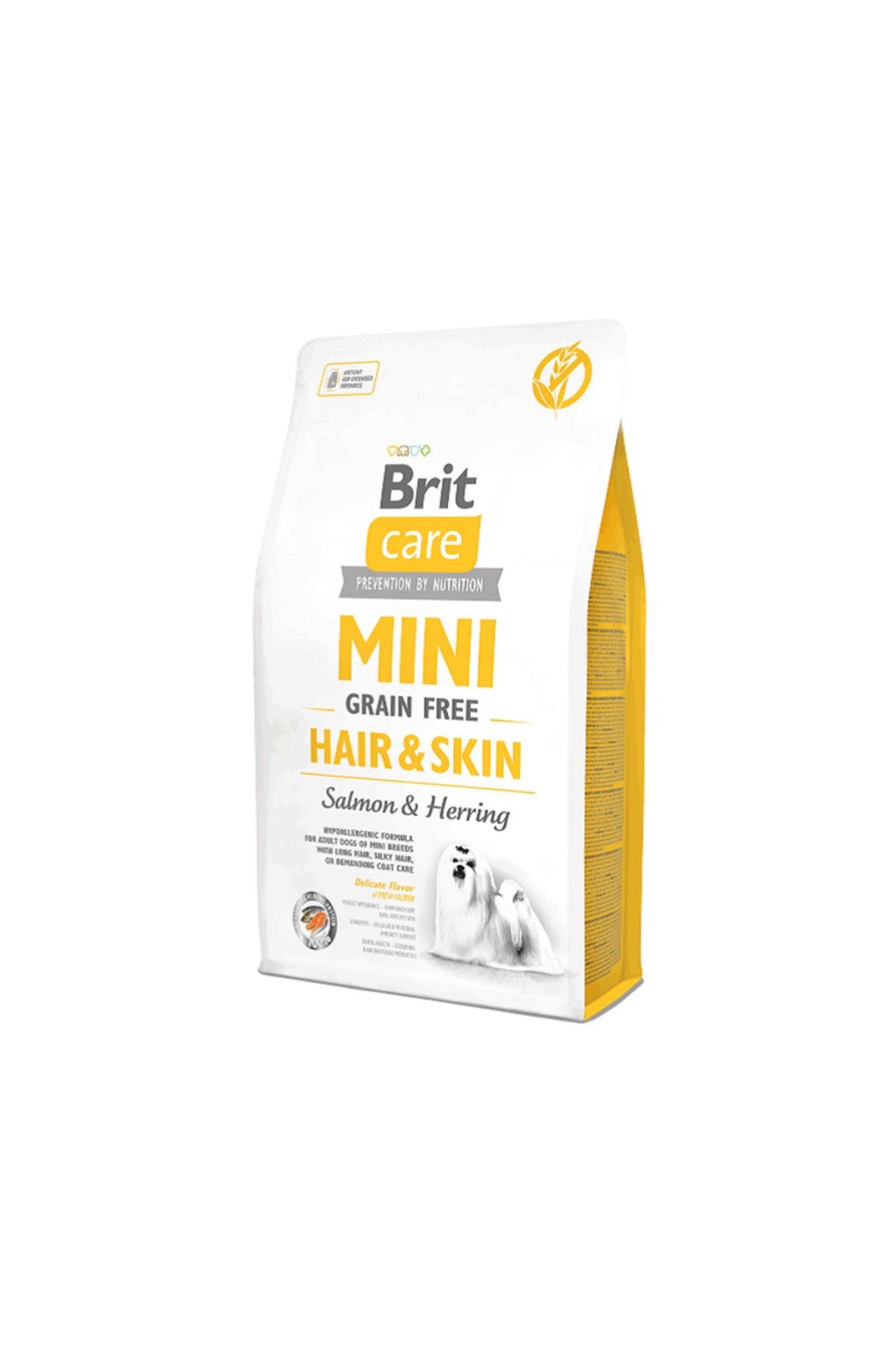 Brit Care Mini Hair SkinSomonlu Tahılsız Küçü...