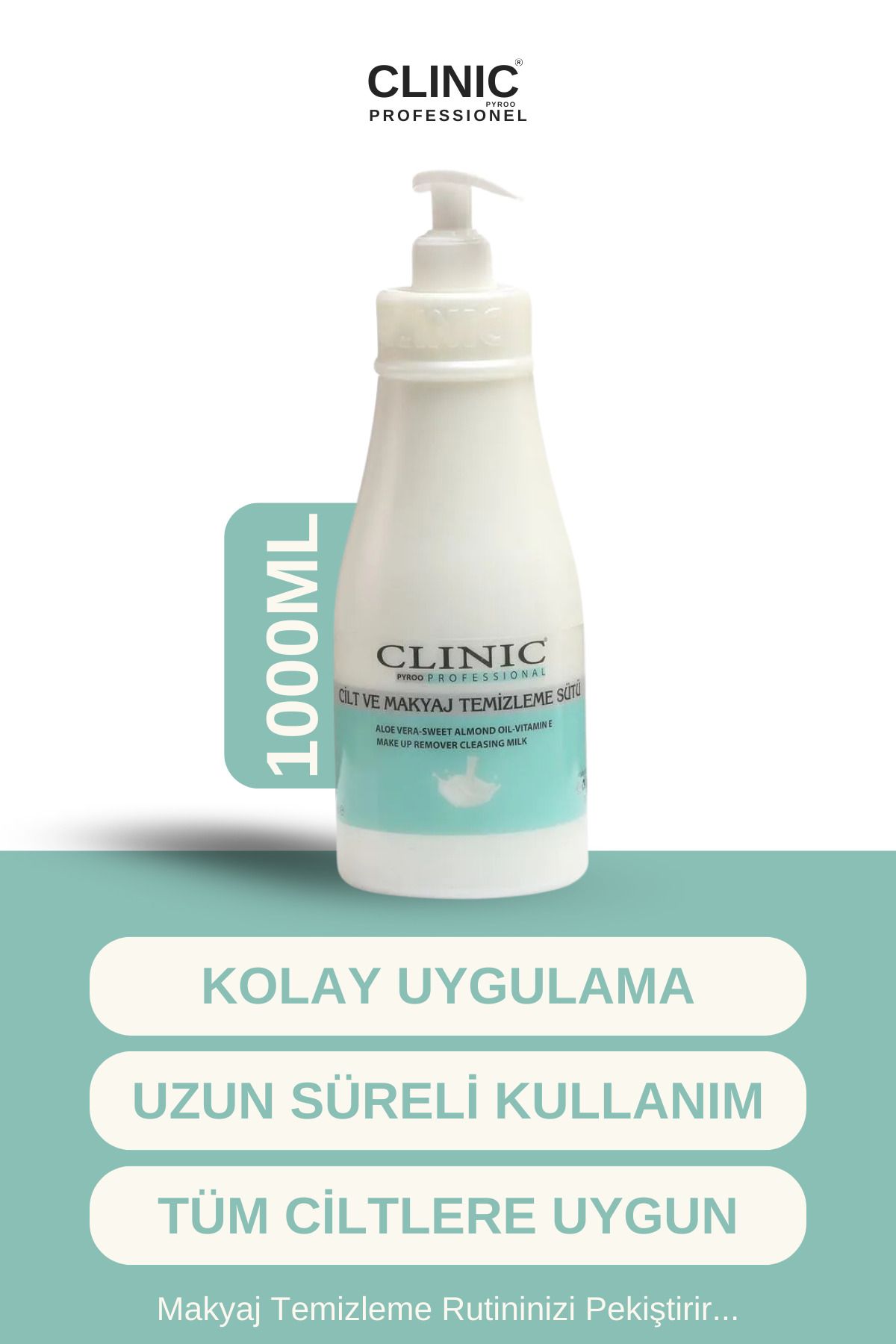 Clinic Clınıc PyrooMakyaj&cilt Temizleme Sütü...