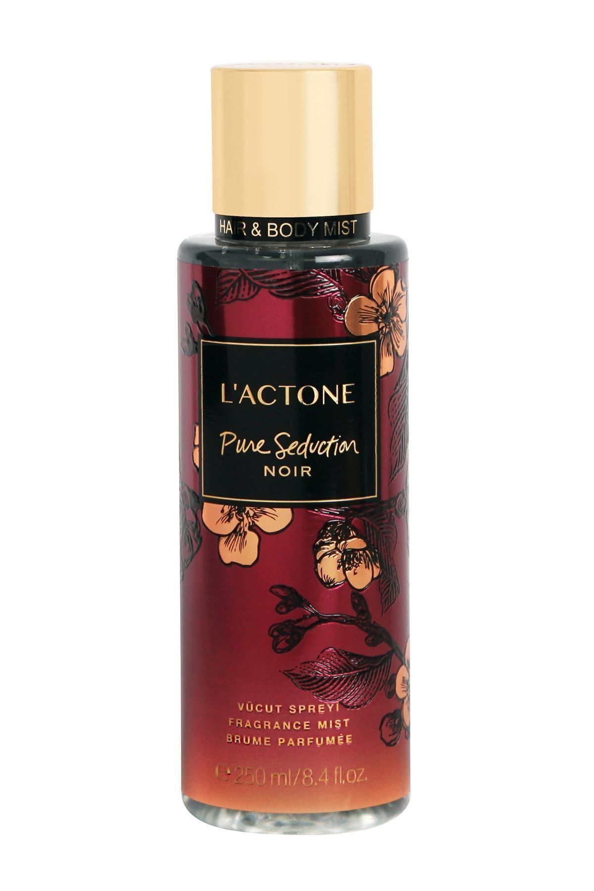 L'ACTONE Pure Seduction NoirBody & Hair Mist...