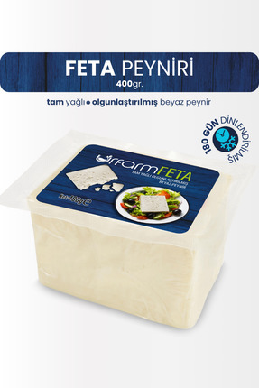 Feta Peyniri 400 Gr. | Olgunlaştırılmış Tam Yağlı Koyun Peyniri Image 0