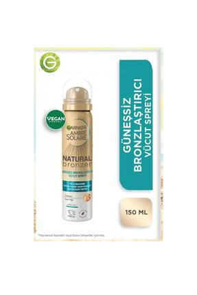 Ambre Solaire Natural Bronzer Güneşsiz Bronzlaştırıcı Sprey 150 ml Image 0