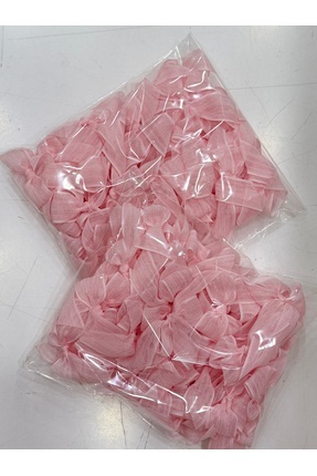 Keten Kurdele Hazır Fiyonk -40 Adet-pembe Image 0