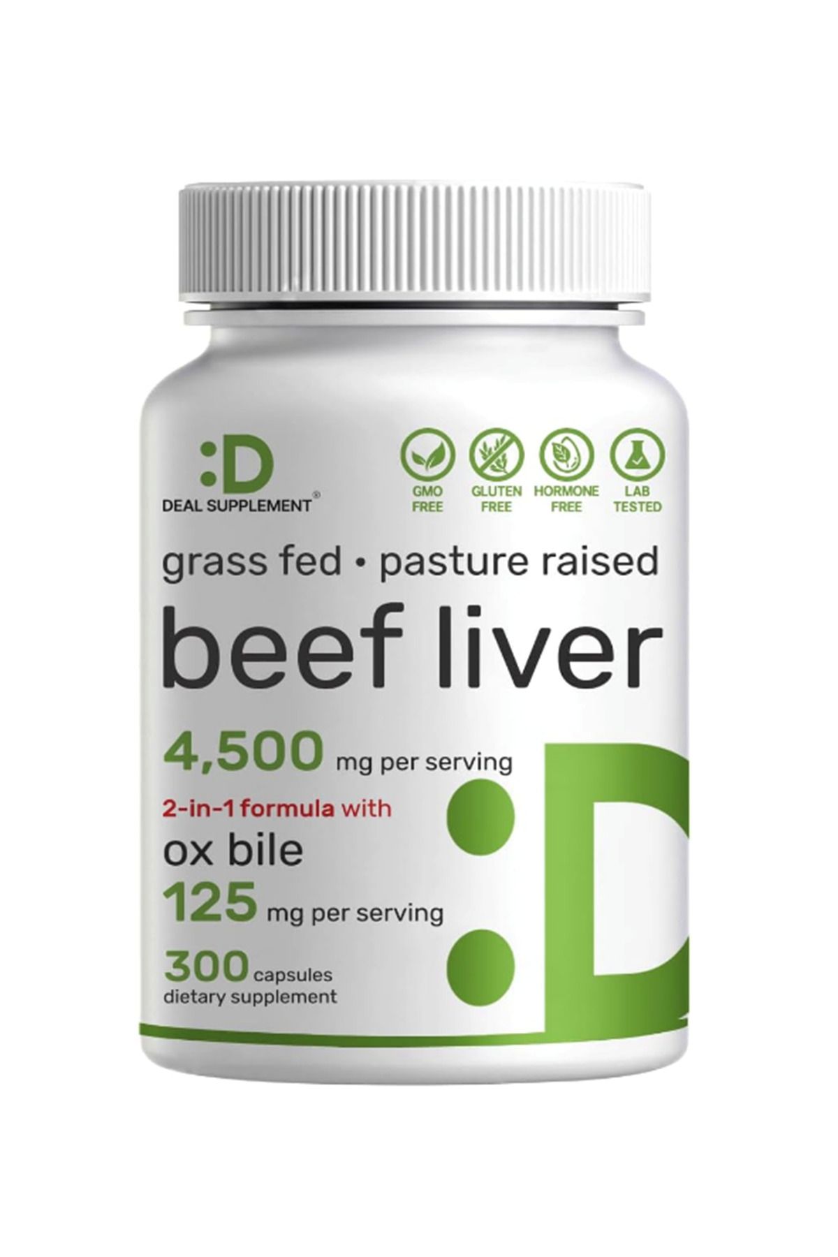 DEAL SUPPLEMENT Beef LiverSupplement With Ox...