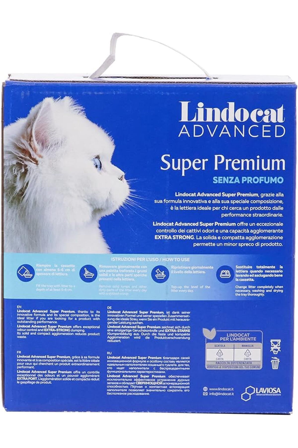 Lindocat Advanced Super Premium Kokusuz 6 Litre