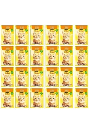 Tavuklu Soslu Yaş Kedi Maması 85 gr X 24 Adet Image 0