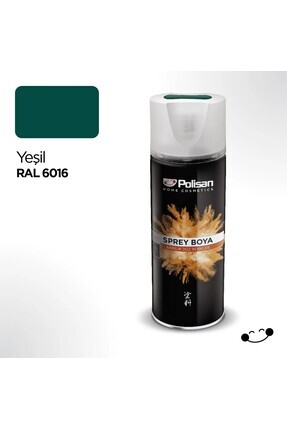 Sprey Boya Yeşil (Ral-6016) 400 ML Image 0