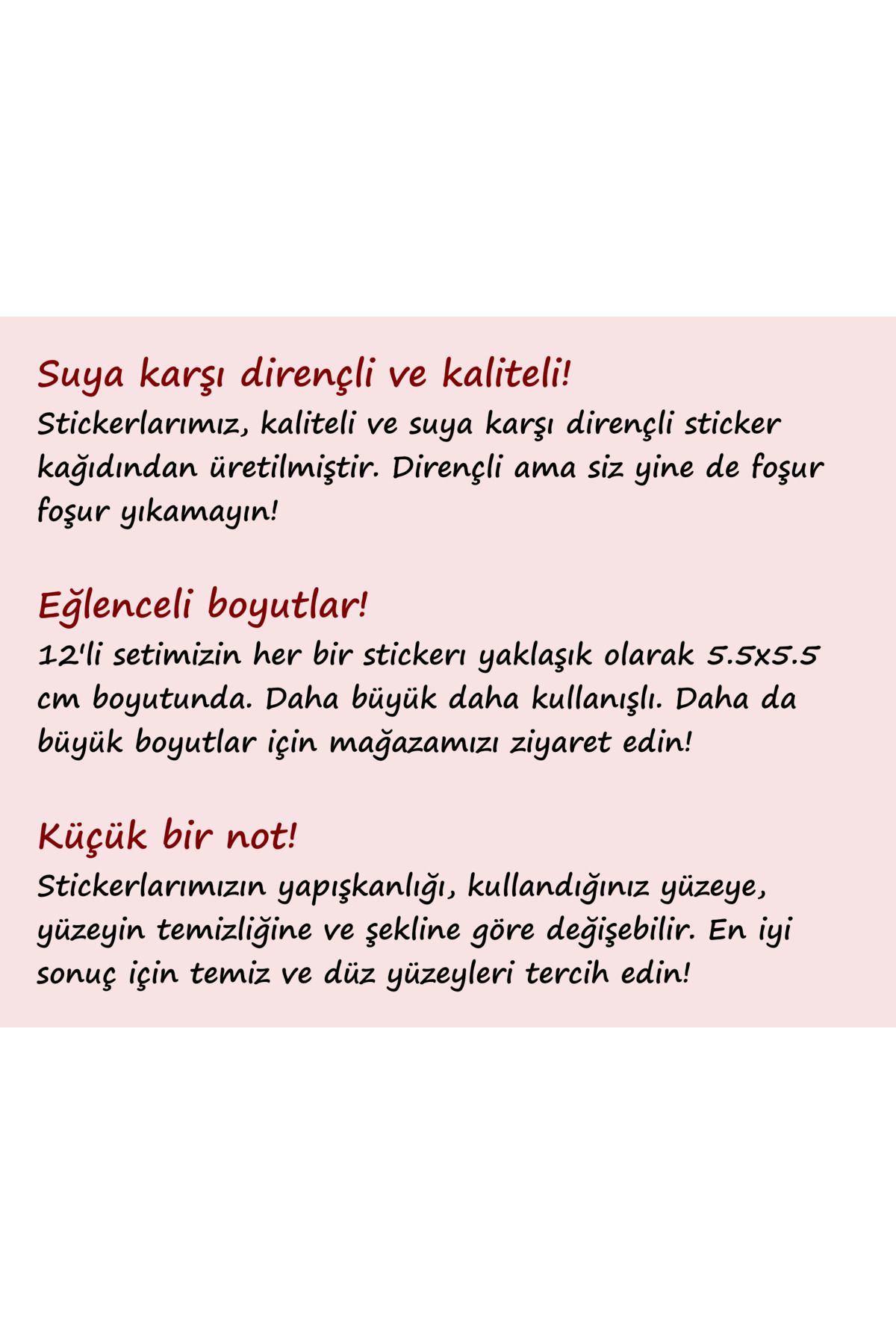 Kelebekler Temalı Kaliteli Sticker Seti - 12 Adet Sticker