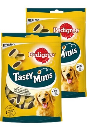 ® Tasty Minis Sığır Ve Peynir Lezzetli Köpek Ödül Maması 140g X 2 Adet Image 0