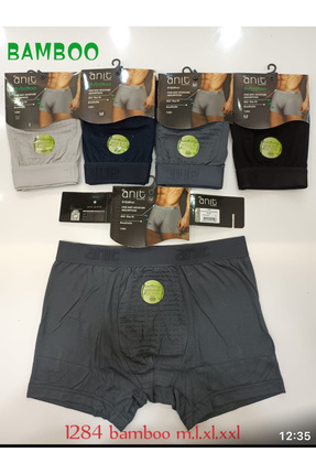 erkek bambu nefes alan licralı 4lü Boxer Image 0