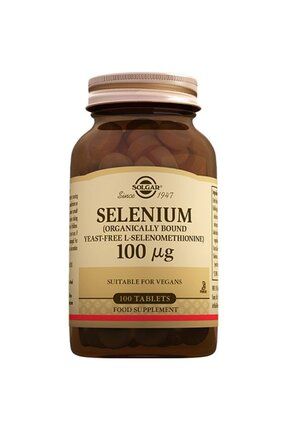 Selenium Selenyum Takviyesi 100 Mcg 100 Tablet Image 0